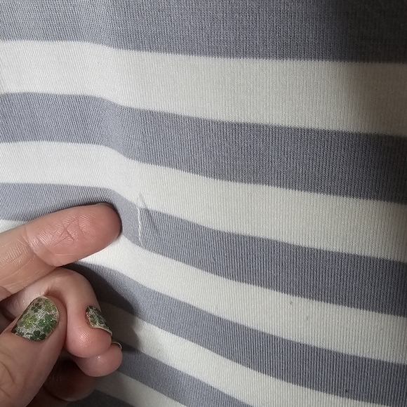 Matilda Jane Set of 2 Womens Short Sleeve Striped Shirts Size S Small - Picture 14 of 16